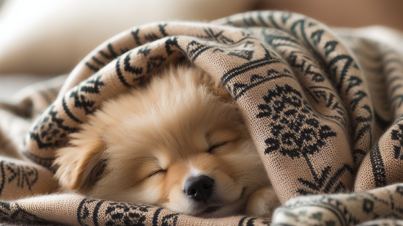 Czemu pies się trzesię jak śpi?