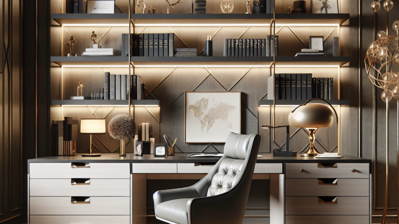 Łączenie stylu z funkcjonalnością przy wyborze mebli gabinetowych