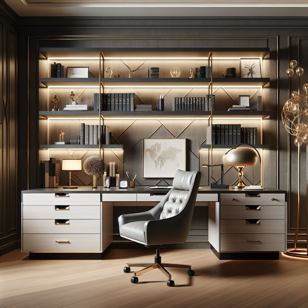 Łączenie stylu z funkcjonalnością przy wyborze mebli gabinetowych