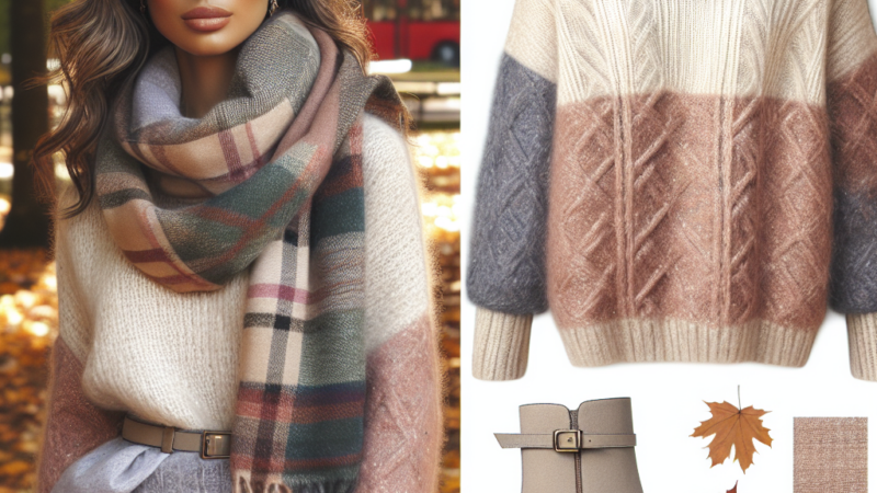 Trendy jesienne w modzie damskiej