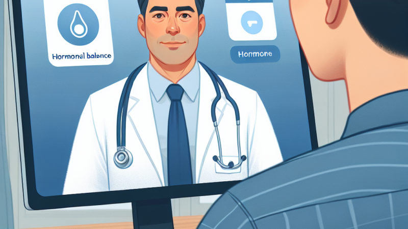 Androlog online jako nowoczesna forma wsparcia dla mężczyzn z problemami hormonalnymi