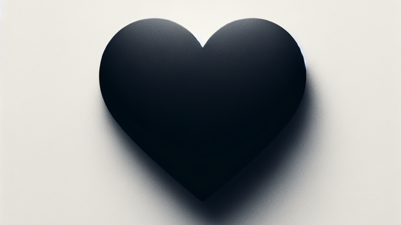 Czarne serce – co oznacza?
