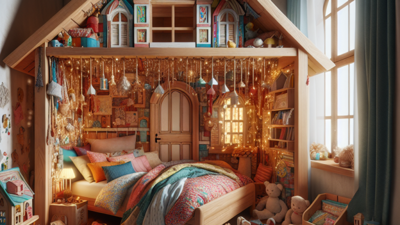 Jak łóżko dziecięce domek może zmienić zwykły pokój w magiczne miejsce?