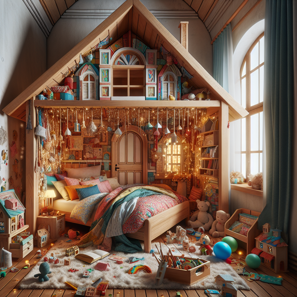Jak łóżko dziecięce domek może zmienić zwykły pokój w magiczne miejsce?