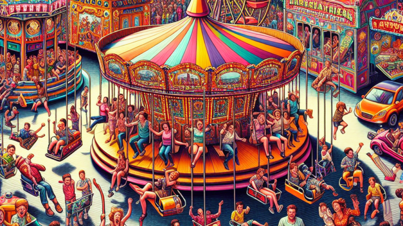 Park rozrywki: atrakcja nie tylko dla dzieci