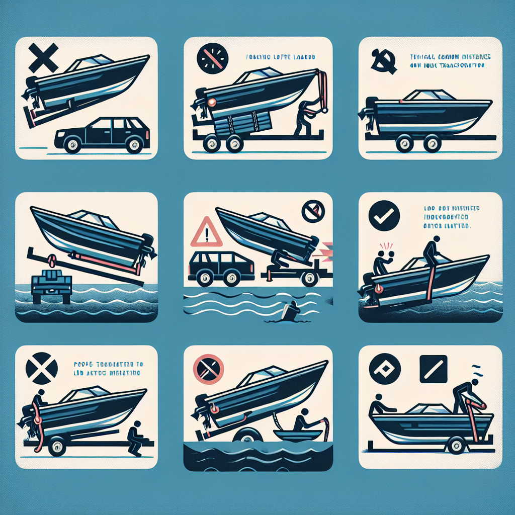 5 najczęstszych błędów podczas transportu łodzi – i jak ich uniknąć