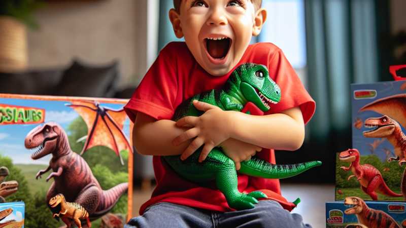 Co kupić dziecku które lubi dinozaury?