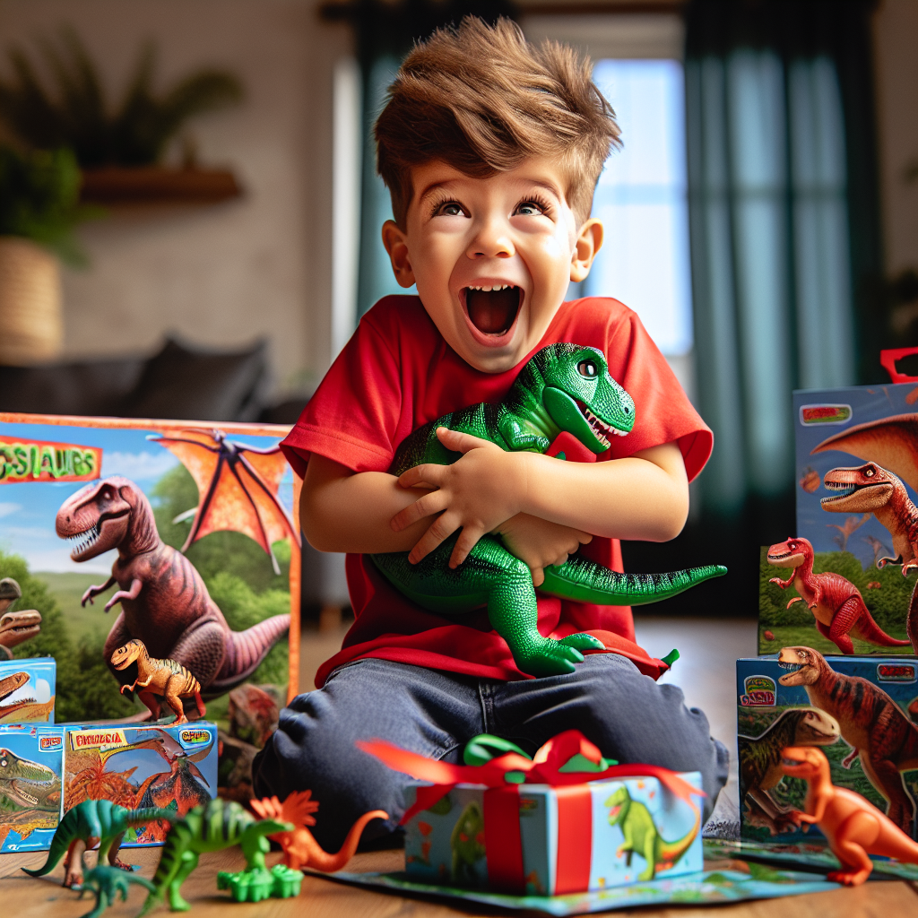 Co kupić dziecku które lubi dinozaury?