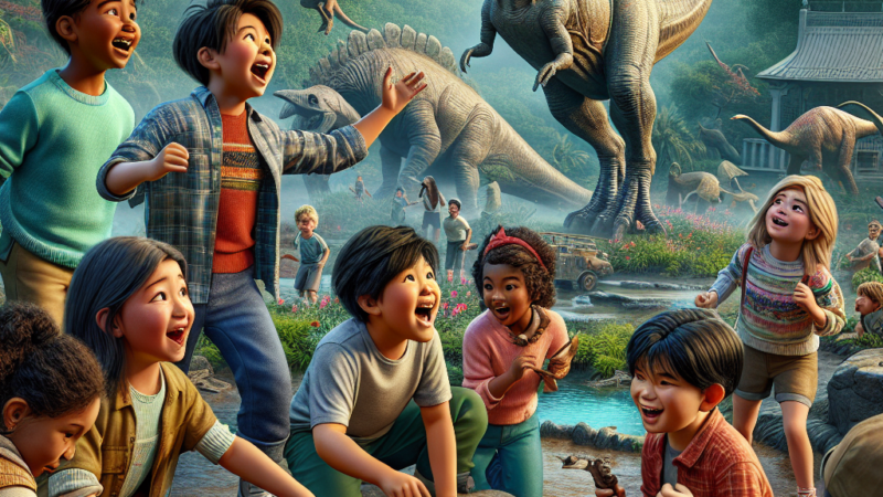 5 powodów, dla których dzieci uwielbiają parki dinozaurów