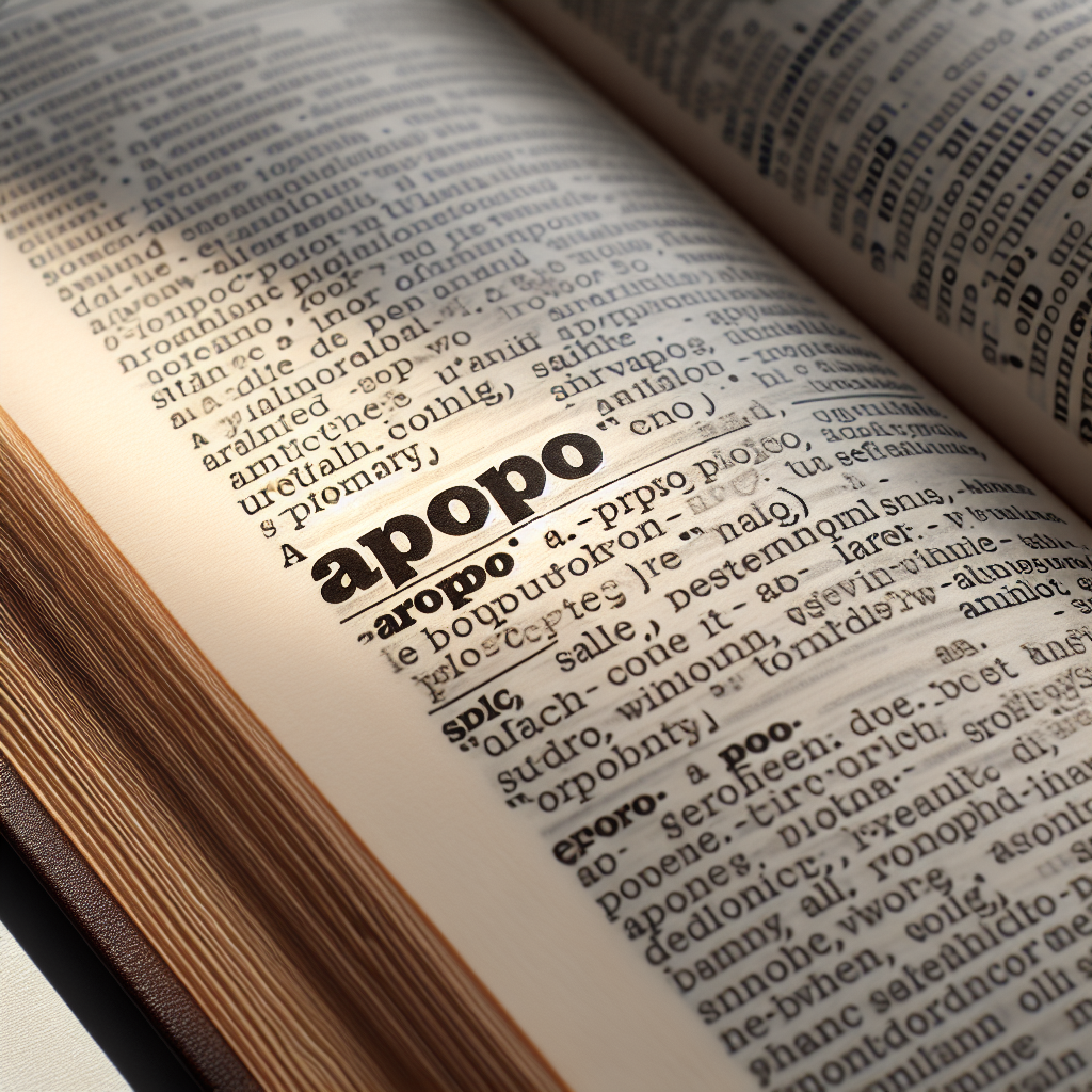 Czy pisze się apropo czy a propo?