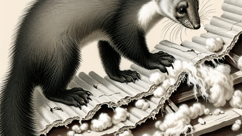 Czy wystarczy wymienić tylko wełnę? Diagnostyka po ataku kuny