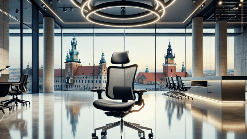 Fotele biurowe z regulacją – gdzie znaleźć najlepsze opcje w Krakowie?