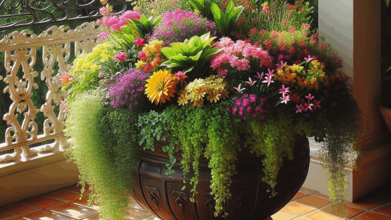 Drewniana donica na taras – czy to tylko ozdoba, czy sposób na piękne rośliny przez cały sezon?