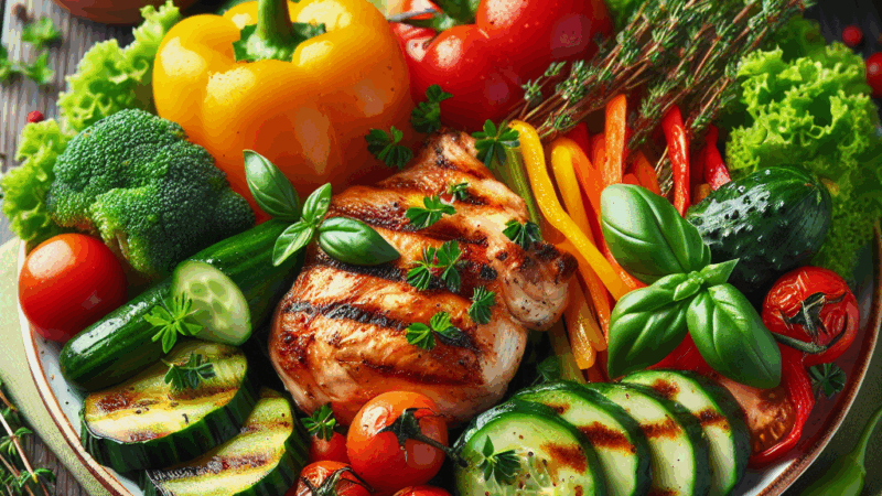 Przepisy na niskokaloryczny obiad – lekkie dania, które sycą i wspierają zdrowie