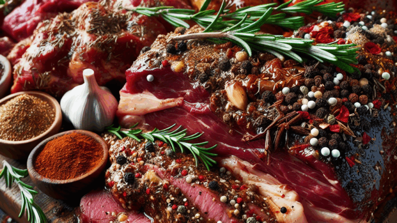 Przepisy na peklowanie mięsa do wędzenia – tradycyjne metody krok po kroku