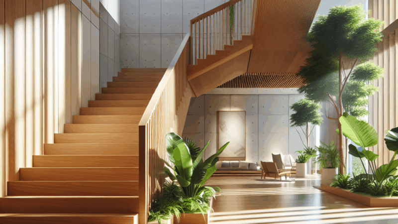 Dlaczego warto postawić na schody drewniane?