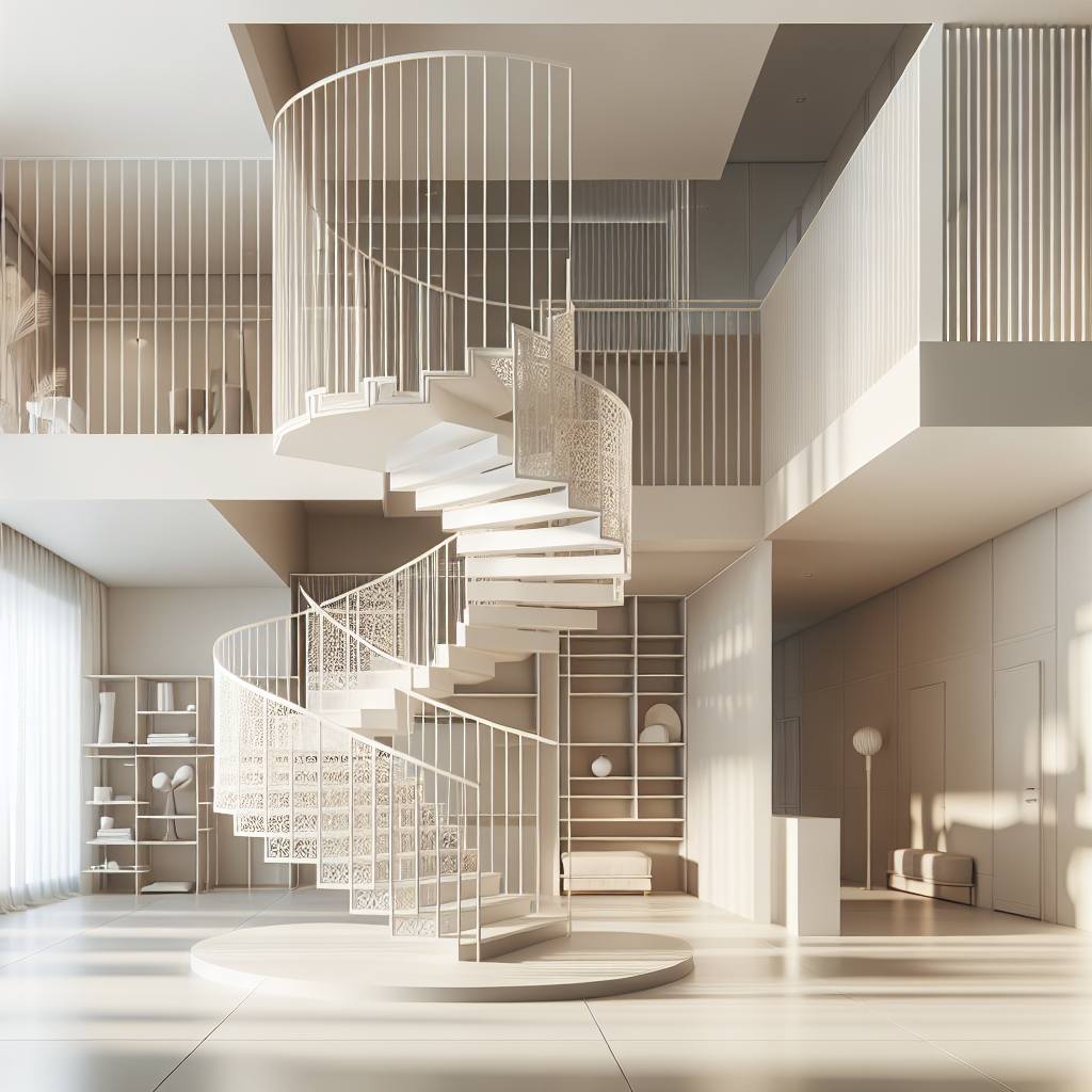 Schody ażurowe w aranżacji wnętrz. Lekkość i design w praktyce