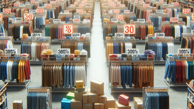 Ile można zaoszczędzić kupując produkty do sklepu w hurtowni odzieży?